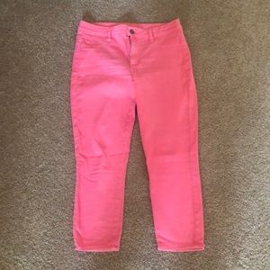 American Eagle crop high rise jegging